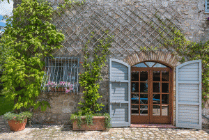 house view villa Palombara umbria